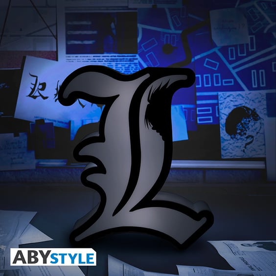 Світильник ABYstyle: Death Note: L: Logo, (119012) 6