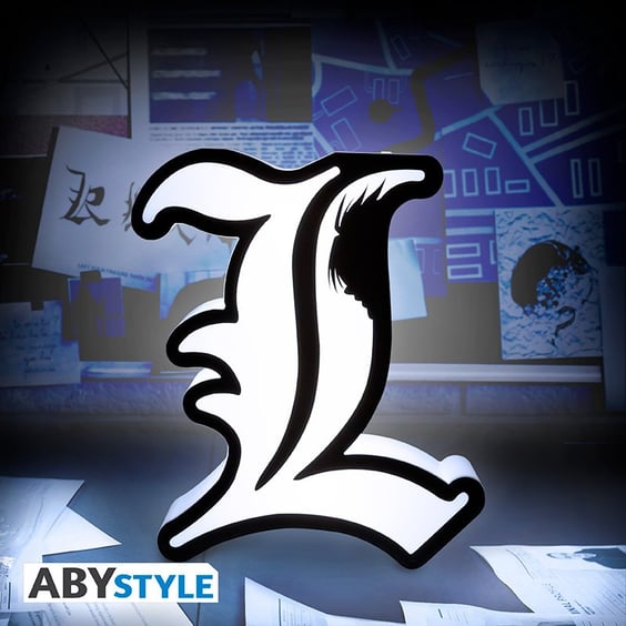 Світильник ABYstyle: Death Note: L: Logo, (119012) 7