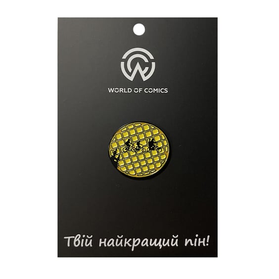 Металевий значок (пін) Stranger Things: «Eggo» Waffles, (11905)