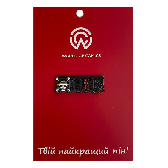 Металевий значок (пін) One Piece: Logo, (11982)