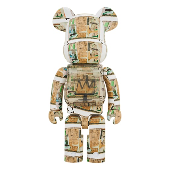 *Original* Be@rbrick: Jean-Michel Basquiat: King Pleasure (1000%), (605425)