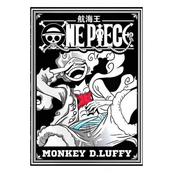 Карти гральні Card Mafia: One Piece: Monkey D. Luffy (Gear 5), (120068)