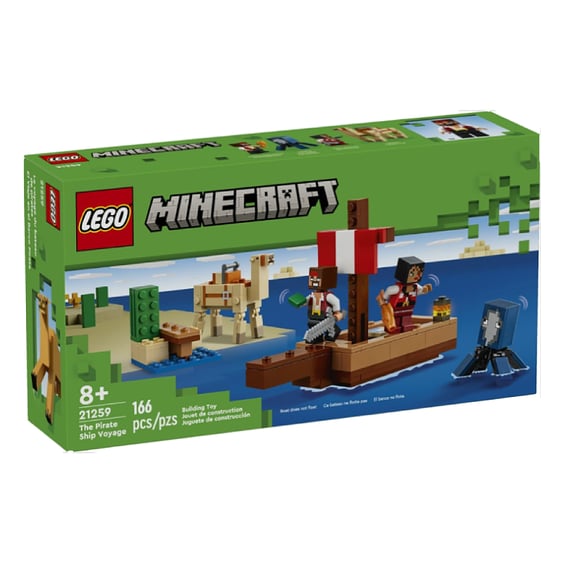 Конструктор LEGO: Minecraft: The Pirate Ship Voyage, (121259) 8