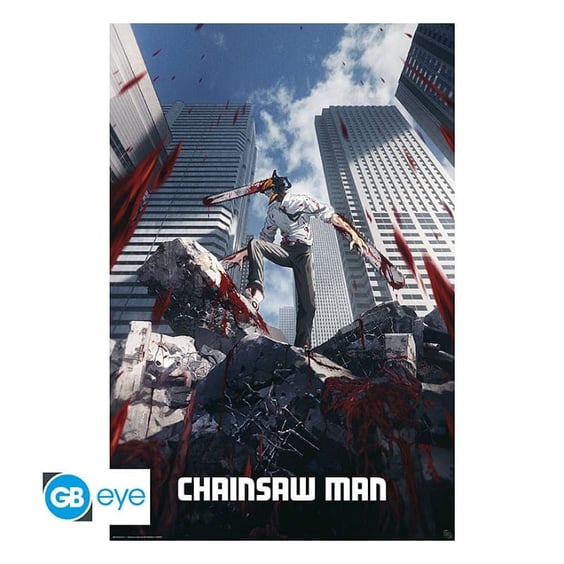 Постер GB Eye: Maxi: Chainsaw Man: Denji, (121541)