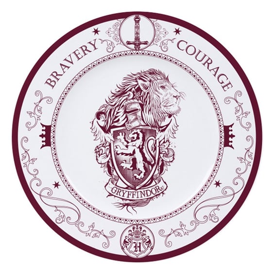 Набір тарілок ABYstyle: Wizarding World: Harry Potter: Hogwarts Houses: Logo, (122015) 5