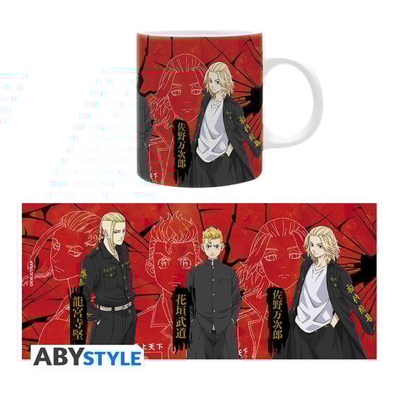 Кружка ABYstyle: Tokyo Revengers: Draken, Takemichi & Mikey, (122609) 3