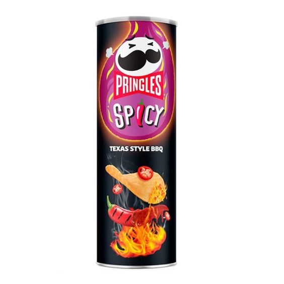 Чипси Pringles: Spicy: Texas Style BBQ, (122774)
