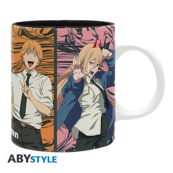Кружка ABYstyle: Chainsaw Man: Denji, Power, Aki and Himeno, (123132)