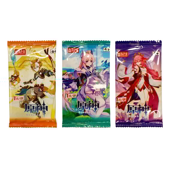 Колекційні картки Genshin Impact, (125224)