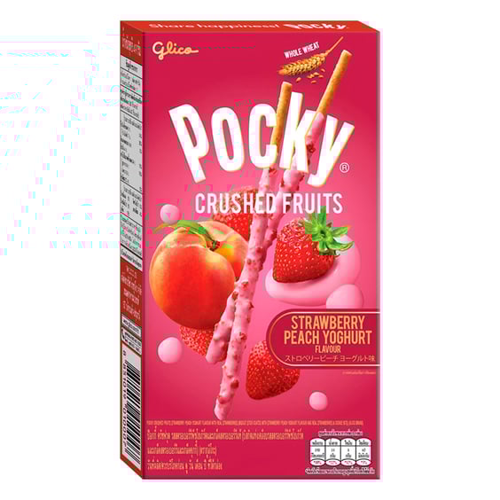 Печиво Glico: Pocky: Strawberry Peach, (1258)