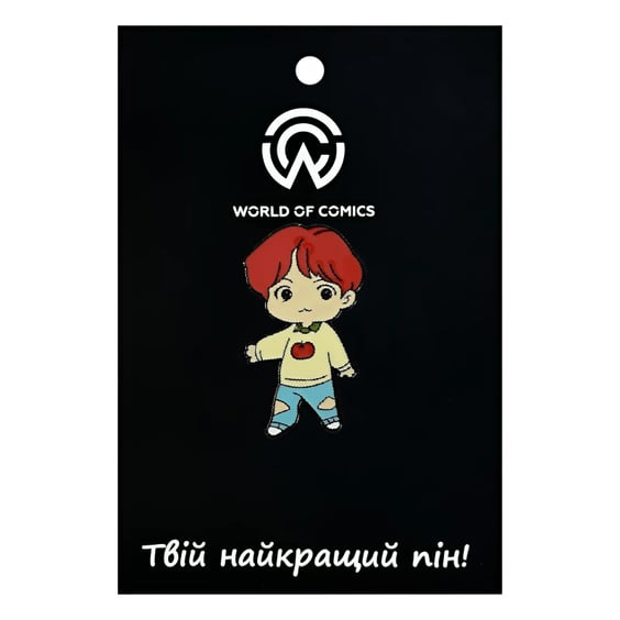 Металлический значок (пин) BTS: Jimin, (12677)