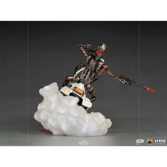 Коллекционная фигура Iron Studios: Star Wars: The Mandalorian: IG-11 and The Child (Deluxe), (128235) 2