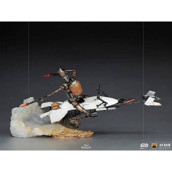 Коллекционная фигура Iron Studios: Star Wars: The Mandalorian: IG-11 and The Child (Deluxe), (128235) 4