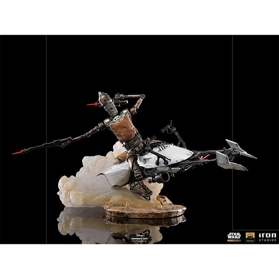 Коллекционная фигура Iron Studios: Star Wars: The Mandalorian: IG-11 and The Child (Deluxe), (128235)