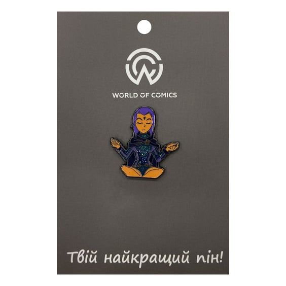 Металевий значок (пін) DC: Teen Titans: Raven, (12872)