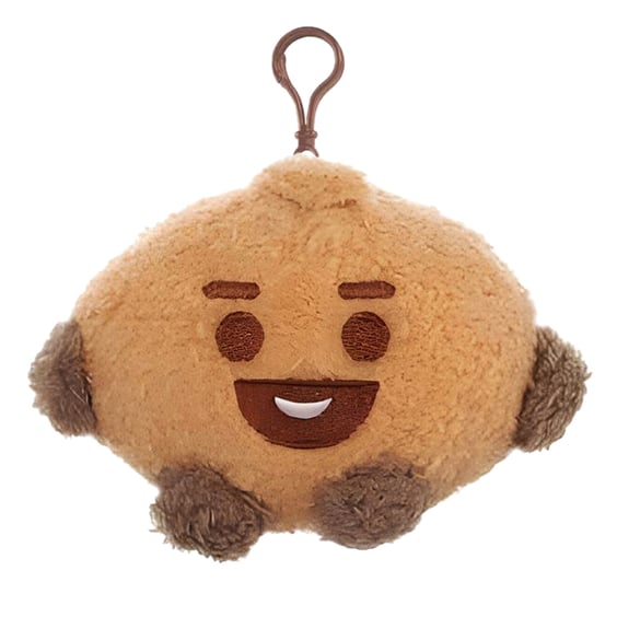М'яка іграшка-брелок BTS: BT21: Shooky (Fluffy), (129051)