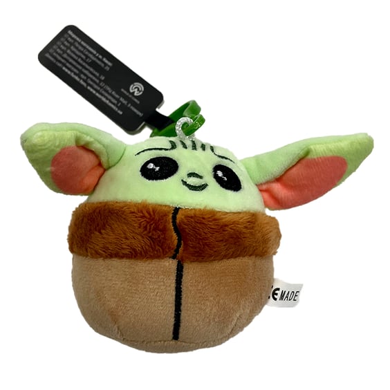 Мягкая игрушка-брелок Star Wars: The Mandalorian: Grogu, (129420)