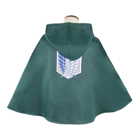 Плащ Attack on Titan: Servey Corps: Logo (Green) (Short) (M), (129738) 3