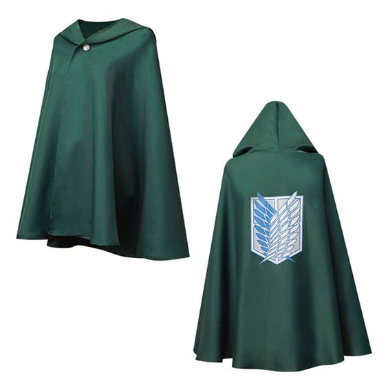 Плащ Attack on Titan: Servey Corps: Logo (Green) (M), (129763)