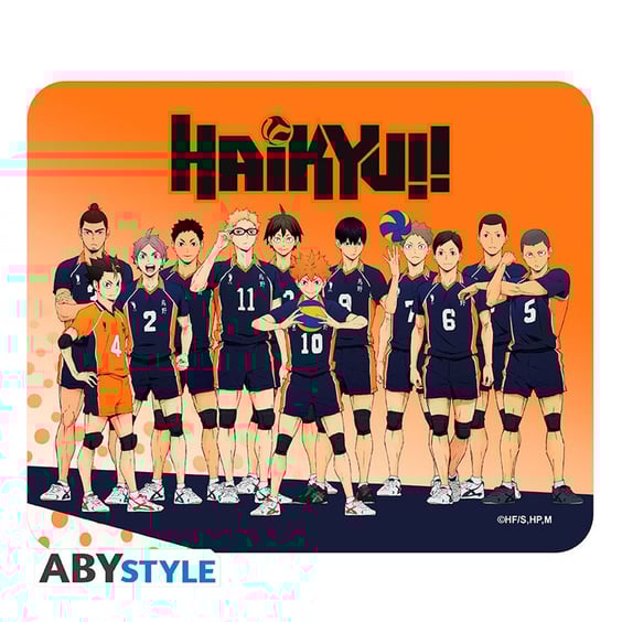 Килимок для миші ABYstyle: Haikyu!!: Karasuno Team, (130581)