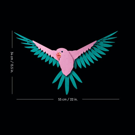 Конструктор LEGO: Art: The Fauna Collection: Macaw Parrots, (131211) 3