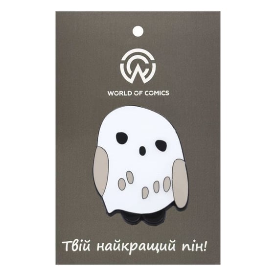 Металлический значок (пин) Wizarding World: Harry Potter: Hedwig (Chibi), (13196)