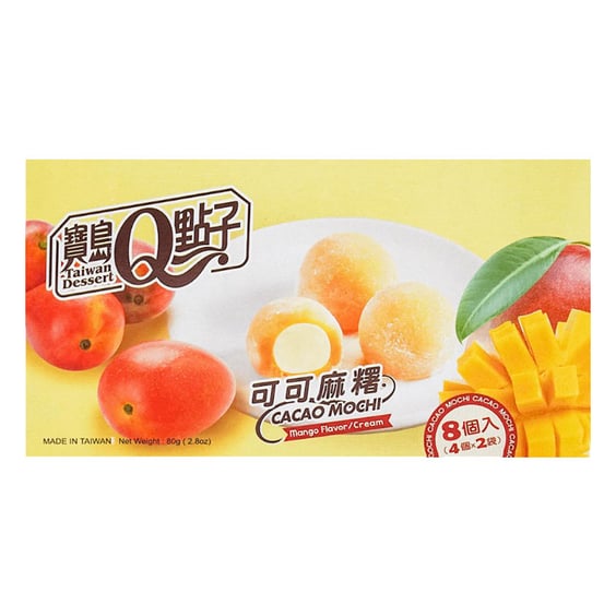 Мочі Taiwan Dessert Q: Cacao Mango, (132454)
