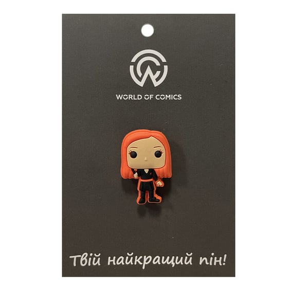 Резиновый значок (пин) Wizarding World: Harry Potter: Ginny Weasley, (13468)