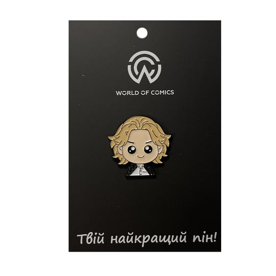 Металевий значок (пін) Tokyo Revengers: Mikey (Manjiro Sano), (13492)