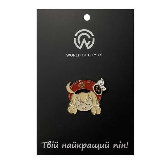 Металевий значок (пін) Genshin Impact: Klee, (13504)