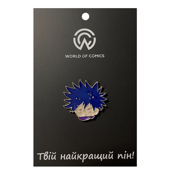 Металевий значок (пін) Jujutsu Kaisen: Megumi Fushiguro, (13521)