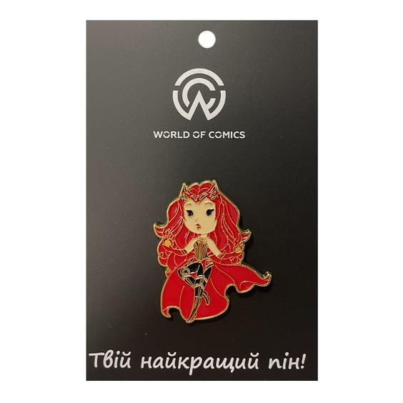 Металевий значок (пін) Marvel: Scarlet Witch, (13547)