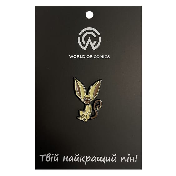 Металевий значок (пін) Avatar: The Last Airbender: Momo, (13560)