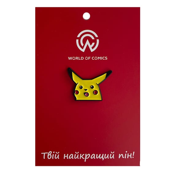 Металлический значок (пин) Pokemon: Pikachu, (13600)