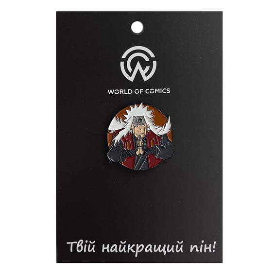 Металевий значок (пін) Naruto: Jiraiya, (13635)