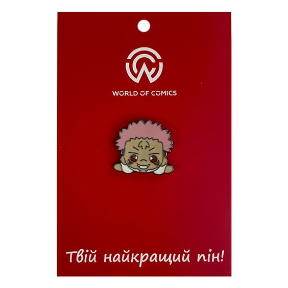 Металлический значок (пин) Jujutsu Kaisen: Sukuna, (13673)