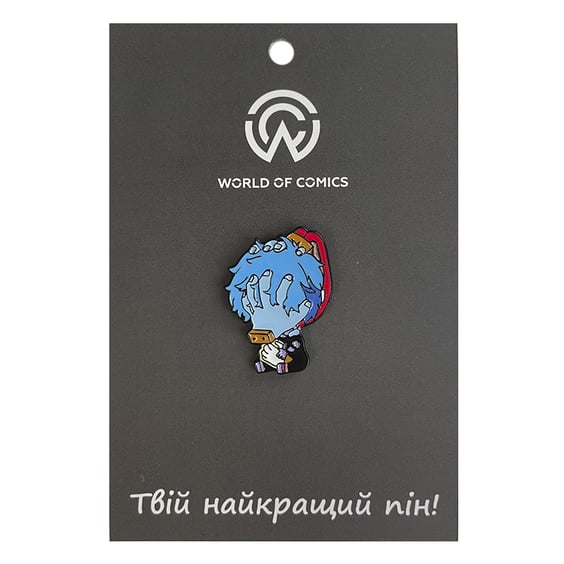 Металевий значок (пін) My Hero Academia: Tomura Shigaraki, (13681)