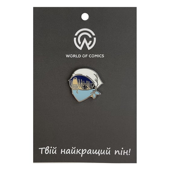 Металевий значок (пін) Attack on Titan: Levi (Cleaner), (13688)