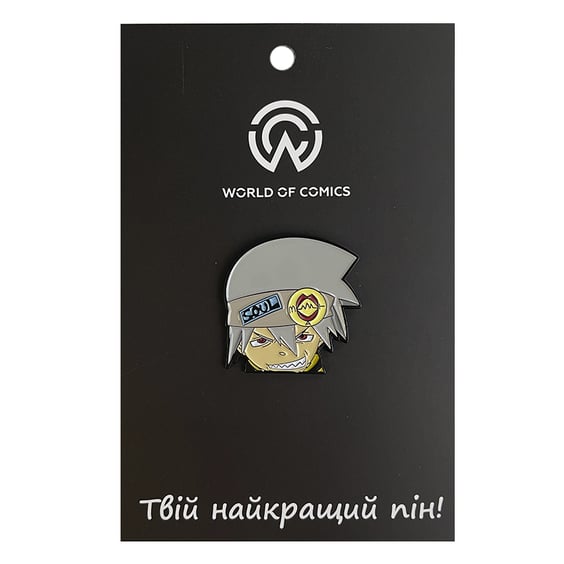 Металевий значок (пін) Soul Eater: Soul, (13697)