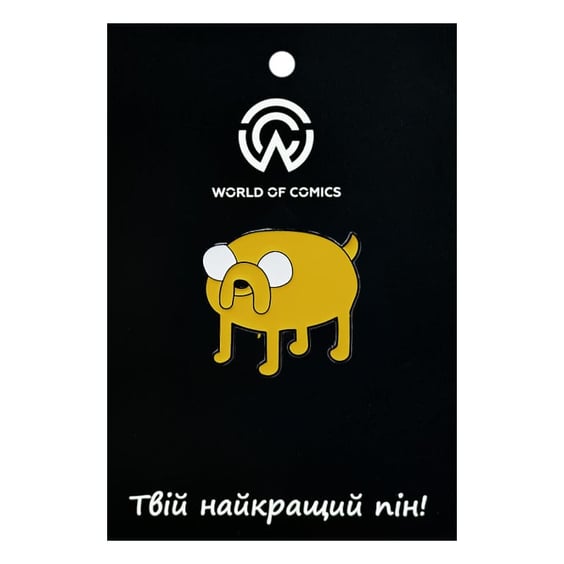 Металевий значок (пін) Adventure Time: Jake, (13709)