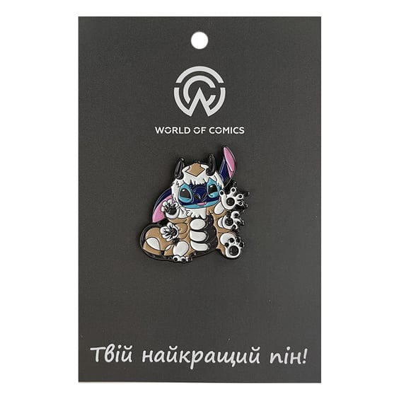 Металевий значок (пін) Disney: Lilo & Stitch: Stitch (Appa's Suit), (13718)