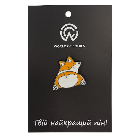 Металевий значок (пін) Corgi, (13764)