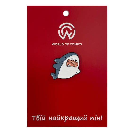 Металлический значок (пин) Little Shark, (13768)