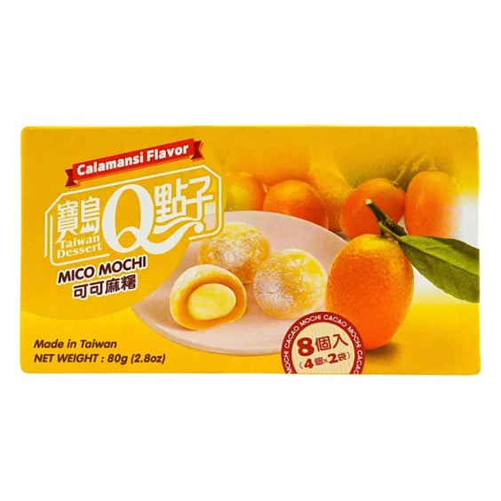 Мочі Taiwan Dessert Q: Mico Mochi: Calamansi Flavor, (137855)