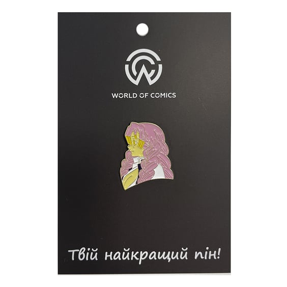 Металевий значок (пін) Demon Slayer: Mitsuri Kanroji, (13792)