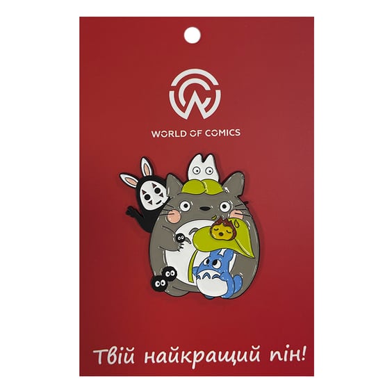 Металевий значок (пін) Studio Ghibli: Hayao Miyazaki's Characters, (13808)