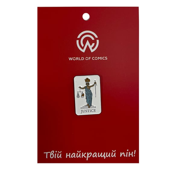 Металевий значок (пін) The Tarot: Justice, (13816)