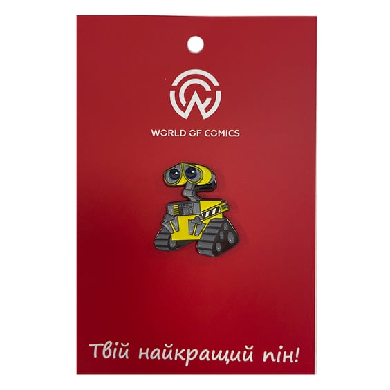 Металлический значок (пин) Disney & Pixar: WALL-E: WALL-E, (13823)
