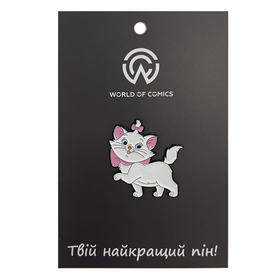 Металевий значок (пін) Disney: The Aristocats: Marie, (13858)