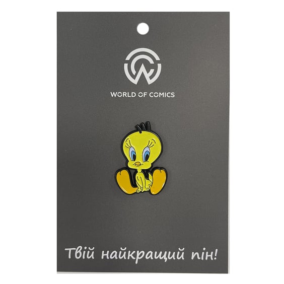 Металевий значок (пін) Looney Tunes: Tweety, (13894)